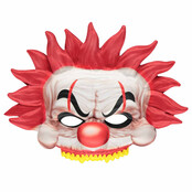 Half masker horror clown