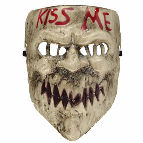 Kiss me schedel masker