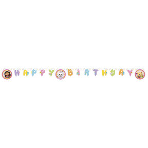 Gabby's Dollhouse Happy Birthday slinger 200cm