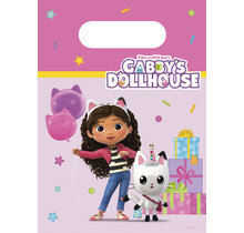 Gabby's Dollhouse papieren uitdeelzakjes 4 stuks