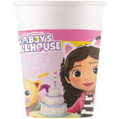 Gabby's Dollhouse papieren bekers 200ml 8 stuks