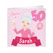 XL Wenskaart Sarah 50 jaar XL Wenskaart Sarah 50 jaar