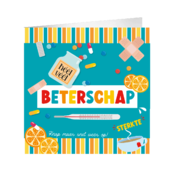 XL Wenskaart beterschap