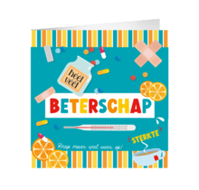XL Wenskaart beterschap