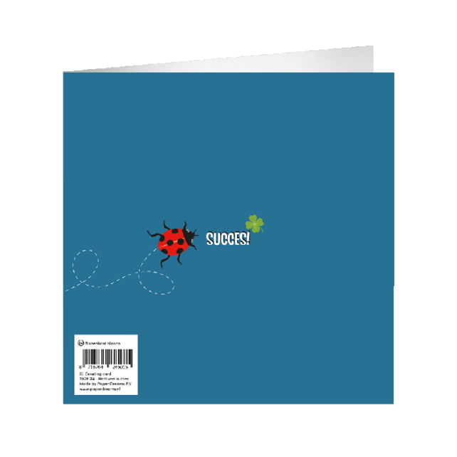 XL Wenskaart heel veel succes