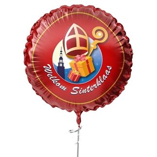 Sinterklaas folieballon