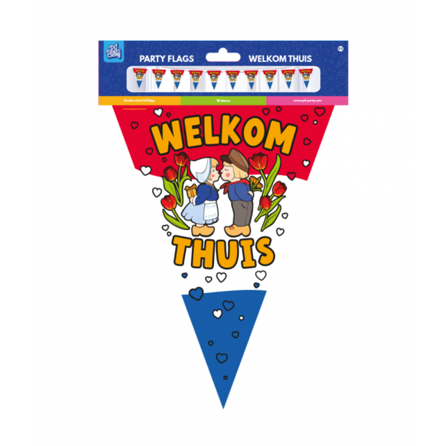 Vlaggenlijn Welkom Thuis Holland 10 meter