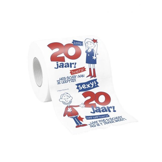Toiletpapier 20 jaar