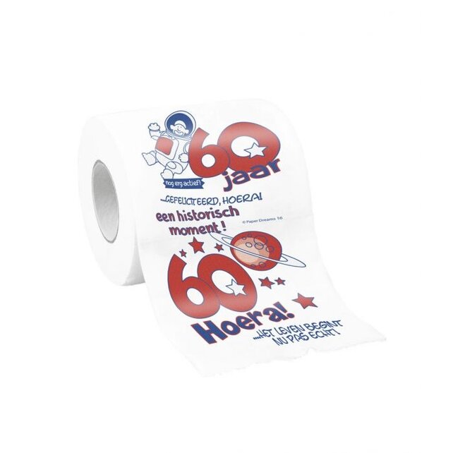 Toiletpapier - 60 jaar