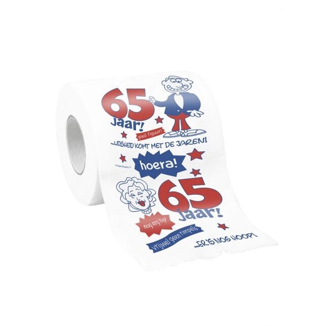 Toiletpapier - 65 jaar Toiletpapier - 65 jaar
