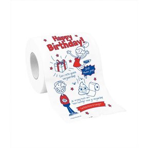 Toiletpapier - Happy Birthday