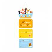 Deur decoratie - Sinterklaas