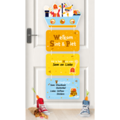 Deur decoratie - Sinterklaas