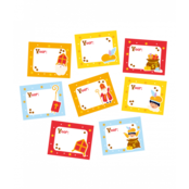 Stickers - Sinterklaas naamsticker 50 stuks