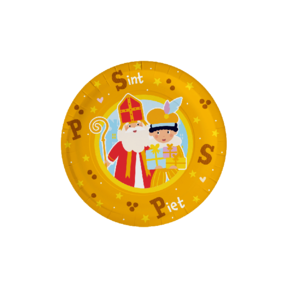 Bordjes - Sinterklaas - 8 stuks 23cm