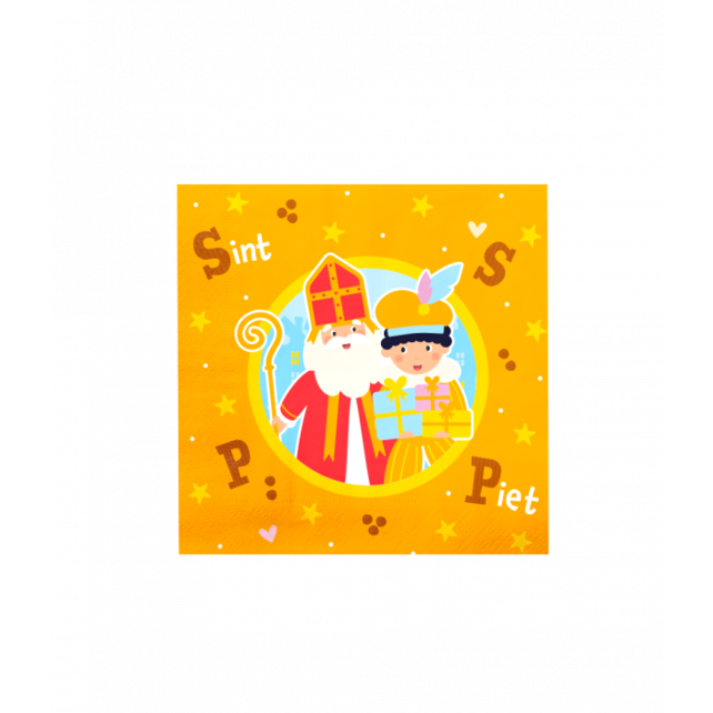 Servetten - Sinterklaas 16 stuks