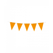 Mini vlaggenlijn oranje 3m