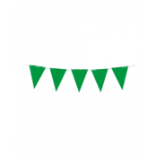 Mini vlaggenlijn groen 3m