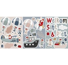 Raamstickers Sint