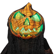Animatronic hanging pumpkin