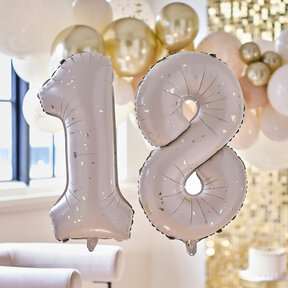 18 jaar folieballon