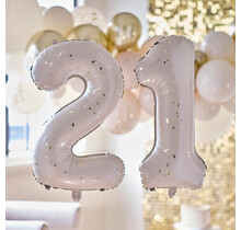 21 jaar folieballon