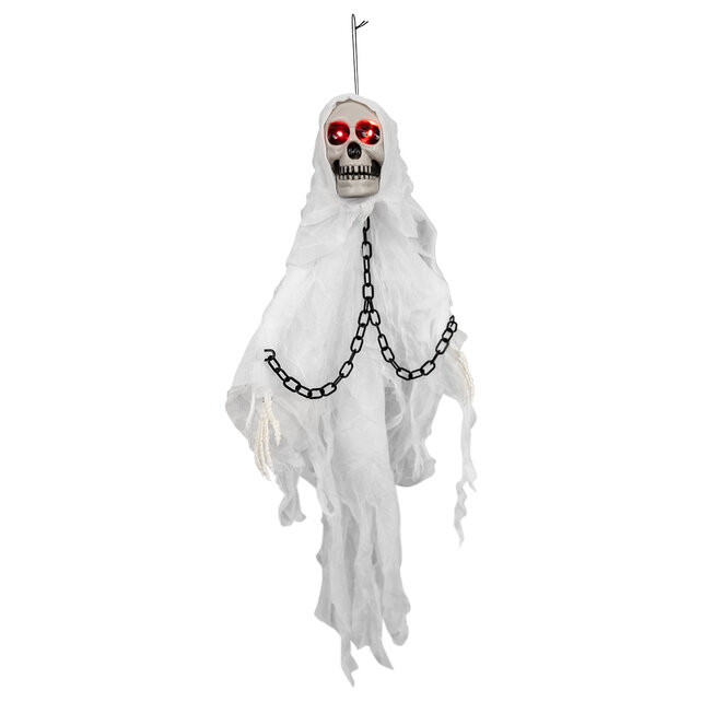Animatronic Hanging Mini Ghoul White