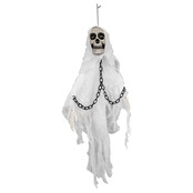 Animatronic Hanging Mini Ghoul White