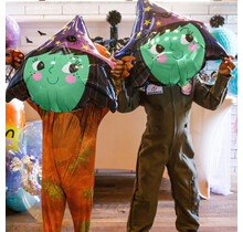 Halloween heks helium folieballon 48cm