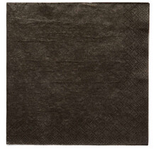 Papieren servetten zwart 20 stuks 33x33cm