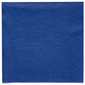Papieren servetten blauw 20 stuks 33x33cm Papieren servetten blauw 20 stuks 33x33cm