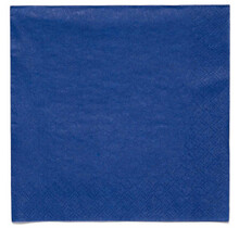 Papieren servetten blauw 20 stuks 33x33cm