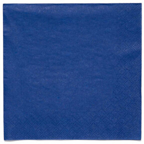 Papieren servetten blauw 20 stuks 33x33cm