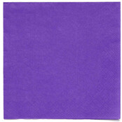 Papieren servetten paars 20 stuks 33x33cm