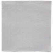 Papieren servetten zilver 20 stuks 33x33cm