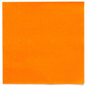 Papieren servetten oranje 20 stuks 33x33cm