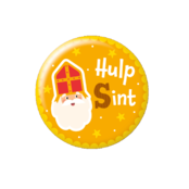 Button - Sinterklaas - Hulpsint