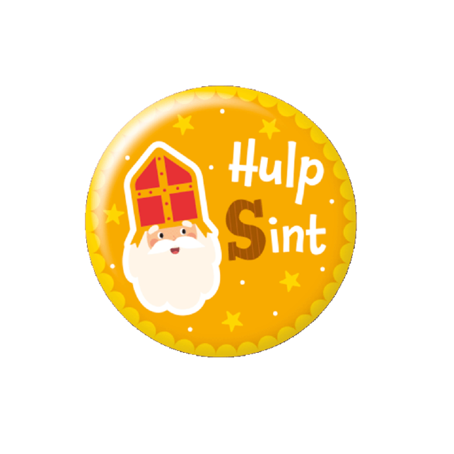 Button - Sinterklaas - Hulpsint