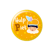Button - Sinterklaas - Hulppiet