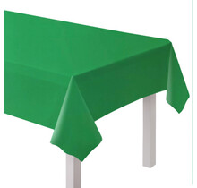 Plastic tafelkleed groen 137x274cm