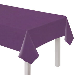 Papieren tafelkleed paars 137x274cm