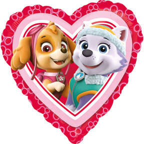 Paw Patrol love folieballon 43cm