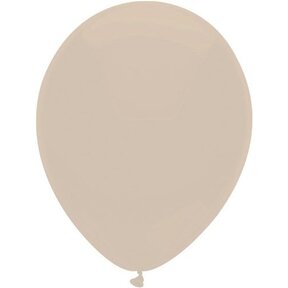 Beige ballonnen 10 stuks 30cm