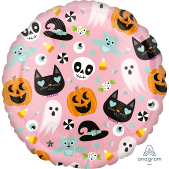 Halloween Folieballon funny icons 43cm