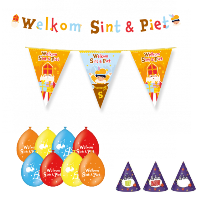 Welkom Sint & Piet pakket S