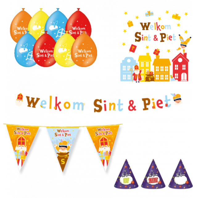 Welkom Sint & Piet pakket M