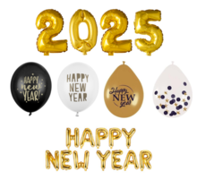 Happy New Year versiering Pakket Ballonnen | Oud & Nieuw versiering Pakket Ballonnen