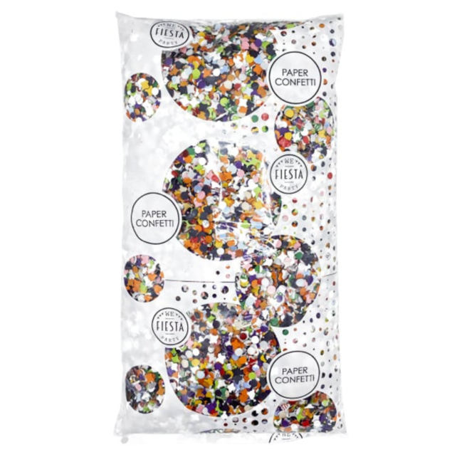 Multikleur confetti 1000 gram - felle kleuren voor grote feestmomenten