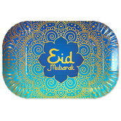 Eid Mubarak foodtrays 29x19cm - 2 stuks - Luxe designs - WeFiesta