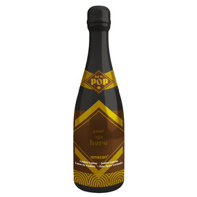 Confetti Champagne fles goud 32cm
